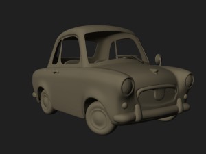 pony 3D 模型