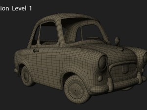 pony 3D 模型
