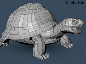 turtle mentos Modèle 3D