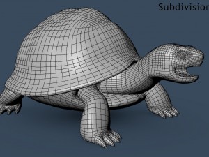 turtle mentos Modèle 3D