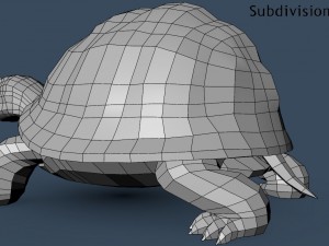 turtle mentos Modèle 3D