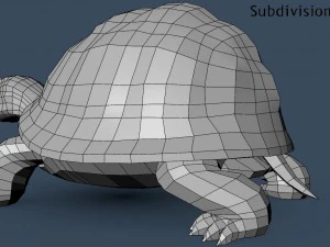 turtle mentos 3D Model