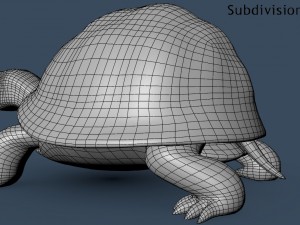 turtle mentos Modèle 3D