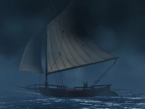 trimaran 3D Model