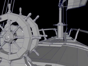 trimaran 3D Model