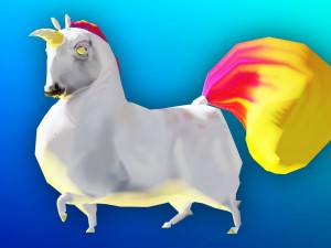 fat unicorn 3D मॉडल