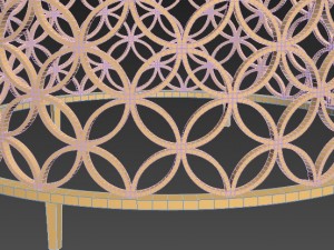 modern table caracole contemporary 3D Model