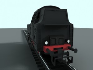 locomotive 3D मॉडल