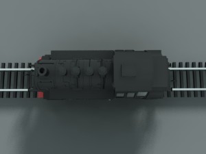 locomotive 3D मॉडल