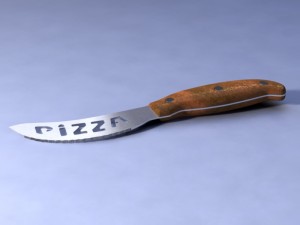 pizza knife 3D 模型