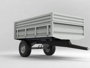 trailer 3D-Modell