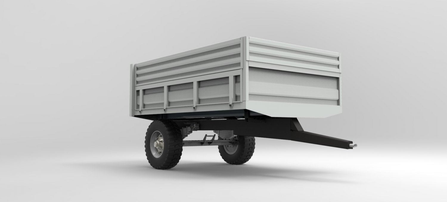 Телега 3 DS Max