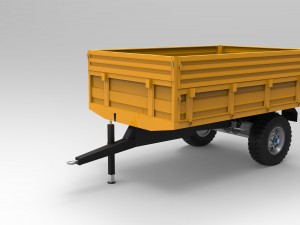trailer 3D Model