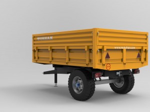 trailer 3D Model
