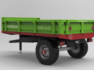 trailer 3D Model