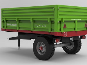 trailer 3D Model