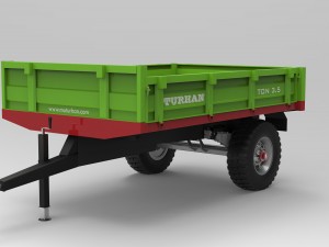 trailer 3D Model