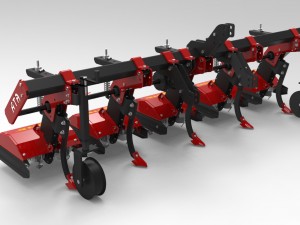 inter-row hoe machinery 3D Model