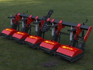 inter-row hoe machinery 3D-Modell