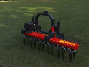 hydraulic shift other rotovator 3D-Modell