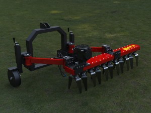 hydraulic shift other rotovator Modèle 3D