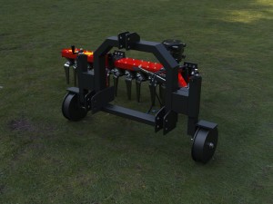 hydraulic shift other rotovator Modèle 3D