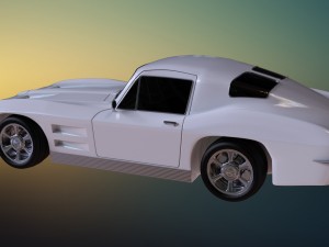 chevrolet corvette stingray 1964 3D Model