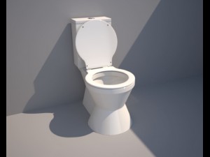 toilet Modèle 3D