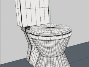 toilet 3Dモデル