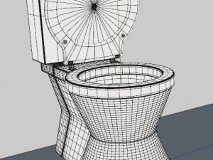 toilet 3Dモデル
