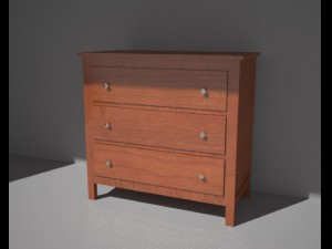 drawer 3D 模型