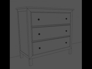 drawer 3D 模型