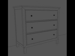 दराज 3D मॉडल