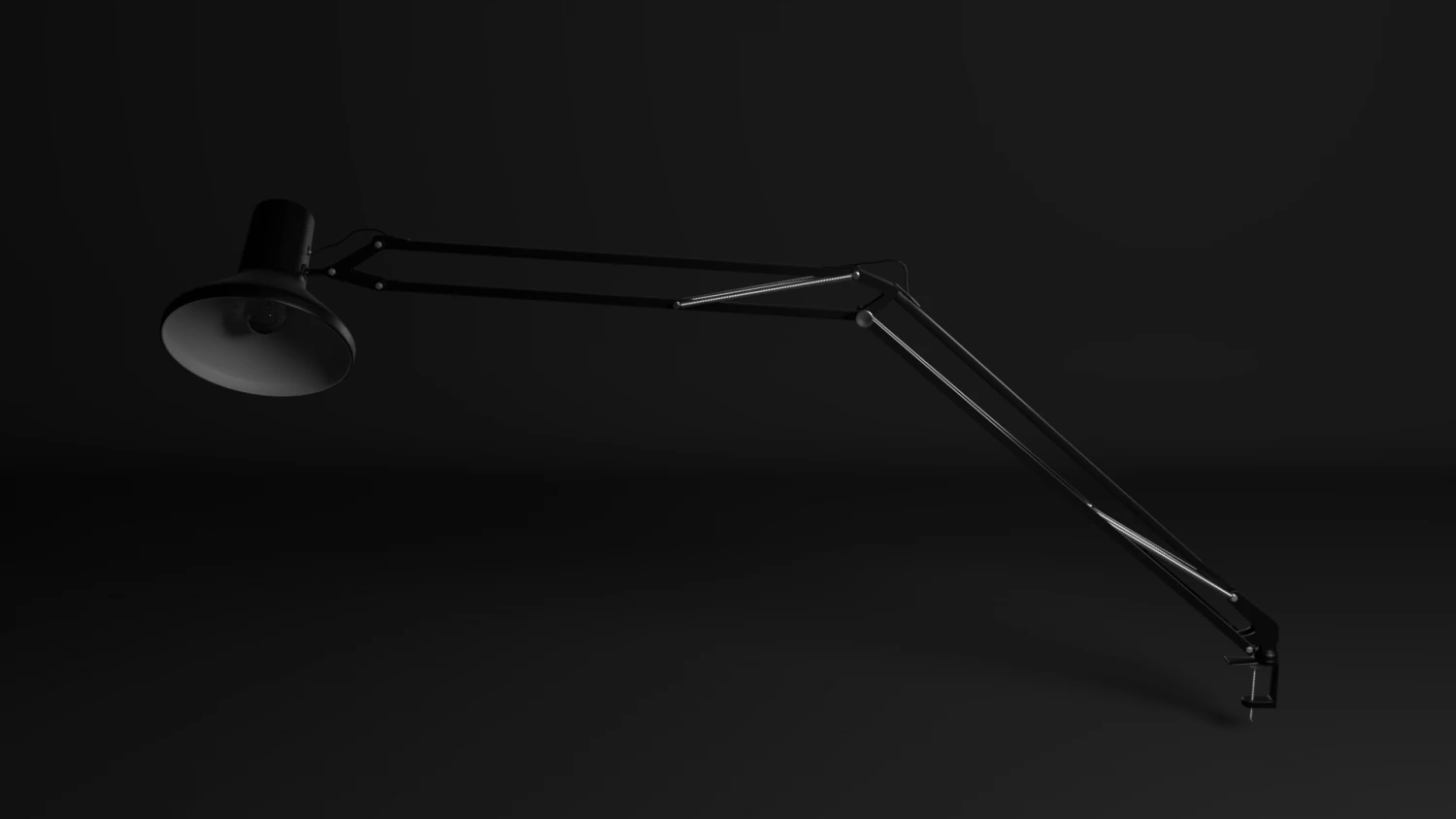 Architecture desk lamp 3D Model .c4d .max .obj .3ds .fbx .stl .blend