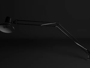 Architecture desk lamp 3D Model