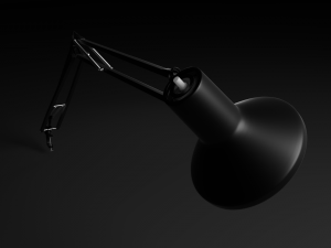 Architecture desk lamp 3D 模型