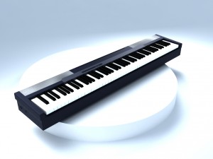 casio cdp synthesizer 3D-Modell