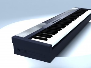 casio cdp synthesizer Modello 3D