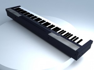casio cdp synthesizer Modello 3D