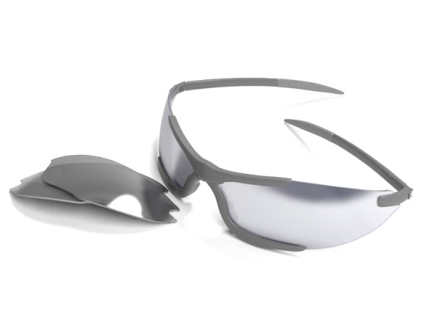 eyeglasses 3D Model .c4d .max .obj .3ds .fbx .stl .blend 
