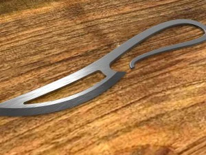 celtic knife 3D Model