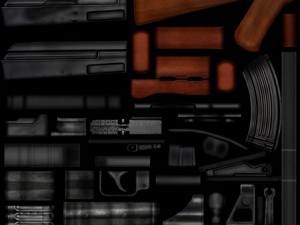 junaid shakoor ak-47 Model 3D