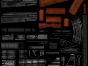 junaid shakoor ak-47 3D Model