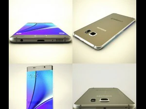 samsung galaxy s6 borde Modelo 3D