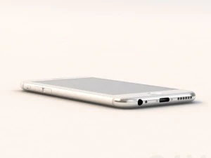 iphone 6 silver 3D Model
