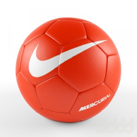 red ball nike 3Dモデル .c4d .max .obj .3ds .fbx .stl .blend 