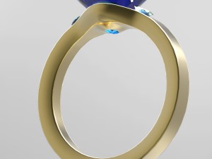 diamond ring 3D Model