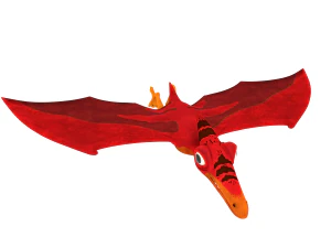 pterodactyl caricature 3d 3D Model