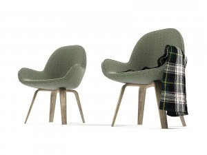 agata armchair 3D Model