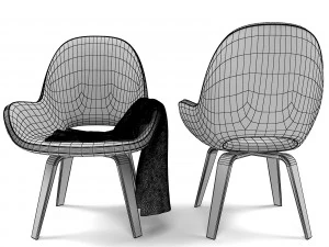 agata armchair 3D Model